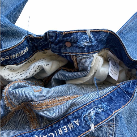 American Eagle 90’s Slim boyfriend jeans 0 Short - Picture 8 of 8